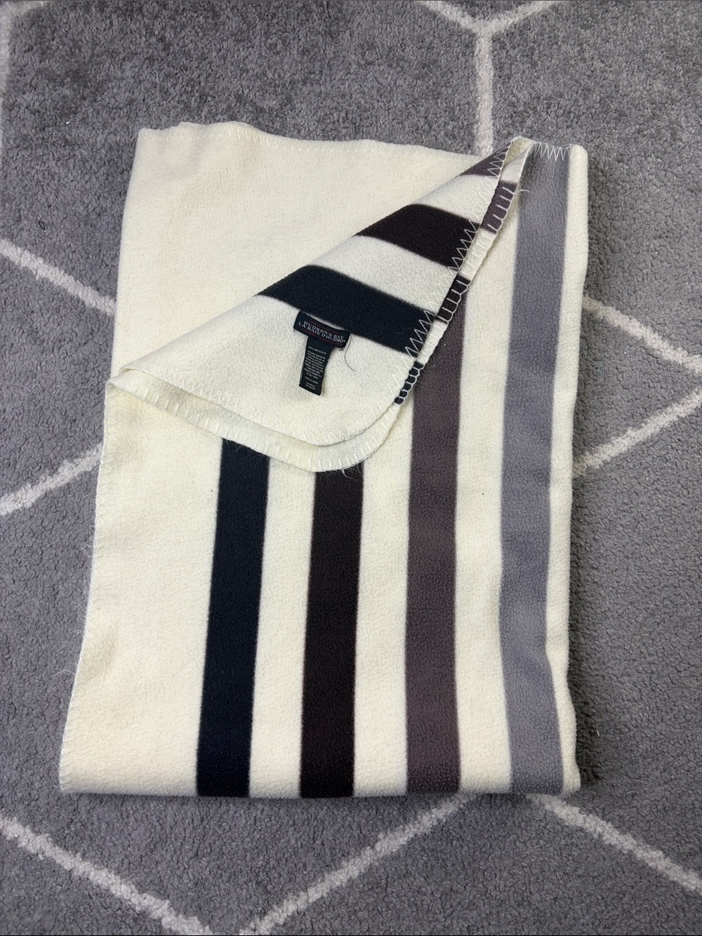 Hudson's Bay Company Fleece Throw Blanket